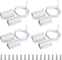 Aoje-Link RC-38A NC Wired Magnetic Door Switch Window Sensor Alarm for Home Security Access Control and Burglar Alarm Systems White 4pcs...