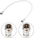 uxcell RG6 Coaxial Cable with F Type Male to F Type Male Connectors 1 ft 2pcs...