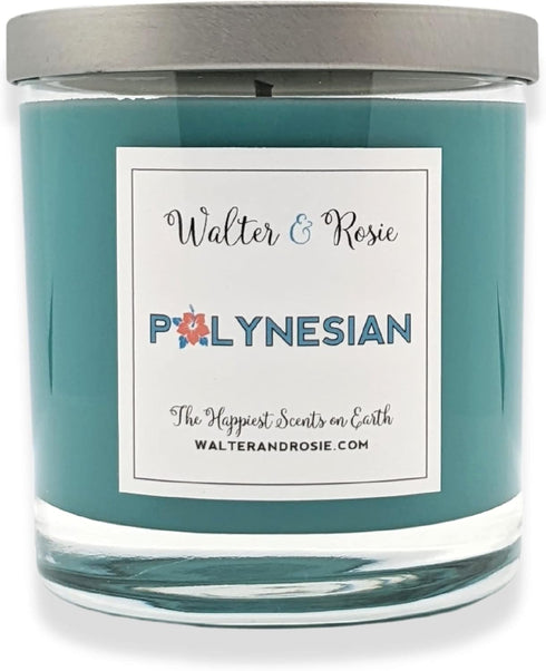 Walter & Rosie Candle Co. - Polynesian 11oz Scented Candle Inspired by Disney Scents - Smell Like Disney Resorts - The Happiest Scents on Earth - ...