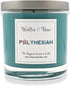Walter & Rosie Candle Co. - Polynesian 11oz Scented Candle Inspired by Disney Scents - Smell Like Disney Resorts - The Happiest Scents on Earth - ...