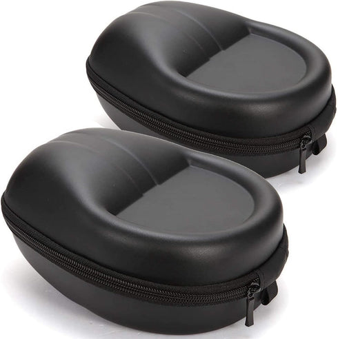Tosnail 2 Pack Full-Sized Hard Headphone Case - Great Protection for Audio Technica, Beats, Sony and More - Black...