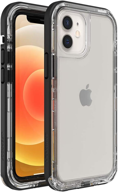 LifeProof NEXT SERIES Case for iPhone 12 mini - BLACK CRYSTAL (CLEAR/BLACK)...