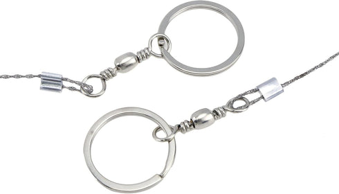 LC LICTOP Stainless Steel Hand Pocket Wire Saw Silver Outdoor Gear for Wood Camping Hiking Hunting 4pcs...