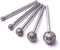 Atoplee Diamond Grinding Bit 36# Diamond Mounted Point Coated Course Burrs Set Fits Rotary Tools,Diamond Tools Set for Jewelry,Glass,Stone,Ceramic...