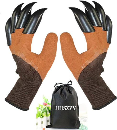Gardening Gloves with Claws, Waterproof, Breathable, for Digging Planting, Puncture Resistant, Best Gifts for Women....