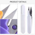 PRETYZOOM 4Pcs Office Cutting Tools Stainless Steel Sewing Scissors with Cap Small Embroidery Clippers Cross Snips Thread Cloth Cutters DIY Suppli...
