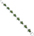 Green Sea Turtle Bracelet Silvertone...