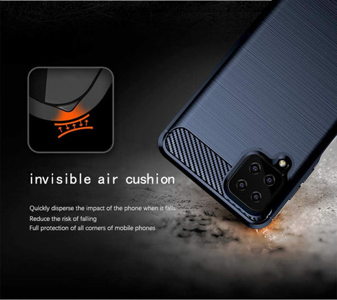 yuanming for Galaxy A12 Case,with HD Screen Protector,Shock-Absorption Flexible TPU Bumper Cove Soft Rubber Protective Case for Samsung Galaxy A12...