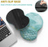 Ergonomic Mouse Pad Wrist Support with Massage Bulge Design, Pain Relief Mousepad Wrist Rest with Memory Foam & Non-Slip Base, Large Computer Mous...