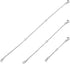 AOBOCO 925 Sterling Silver Chain Extenders for Necklace Bracelet with Gift Box...