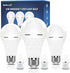 A19 Rechargeable Light Bulbs, Emergency Light Bulbs for Power Failure, LED Bulb 80 Watt Equivalent,12W 5000K Daylight 1200mAh Battery Backup Light...