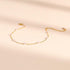 Ankle Bracelets for Women,Dainty Gold Anklet 14k Gold Plated Summer Pearl Anklets for Women Waterproof Non Tarnish Pearl Anklet Set Cute Beded Cha...