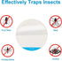48 Pcs Refill Glue Boards 3.4" Sticky Pads Compatible with DynaTrap DT152 and Katchy Duo Indoor Fly Trap Bug Catcher Insect Mosquito zapper Lamp...