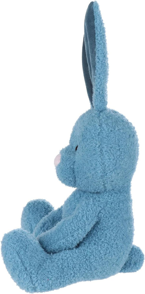 Apricot Lamb Toys Plush Jewelry Blue Velvet Bunny Rabbit Stuffed Animal Soft Cuddly Perfect for Kids 8.7 Inches...