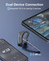 Bluetooth Earpiece V5.2 Wireless Handsfree Headset with CVC8.0 Noise Cancelling Dual Microphone 24Hrs Driving Bluetooth Headset for iPhone Android...