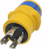 Parkworld 691944 Power Adapter 4-Prong Generator 30A Locking L14-30P Male to RV/EV 50 AMP 14-50R Female (Yellow)...