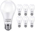 12V LED Light Bulb 60Watt Equivalen E26 7W 630Lm 12 Volt Low Voltage Lights AC/DC 11-18V A19-12volt RV Marine Boat Landscape Lighting-6 Pack(6000K...