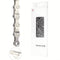Bike Chain, 6/7/8 Speed Bicycle Chain Replacement, 1/2"x3/32" 116 Links Chain for Road Bike/BMX/MTB, Bicycle Accessories...