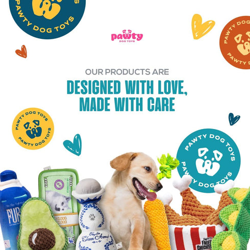 Donut Box Interactive Toy - Plush Interactive Food Shaped Parody Toy - Fetch Cute Chew Toy - Cute Dog Gifts for Favorite Dog Birthday...