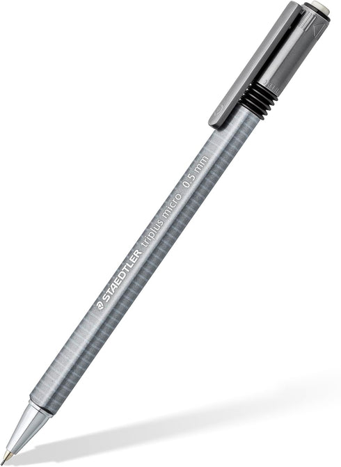 Staedtler triplus micro 0.5mm Lead Retractable Mechanical Pencil with Twist Eraser, Writing, Drawing, Drafting, 3-Pack, 77425BK3A6...