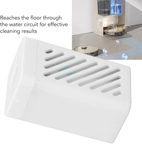 2Pcs Vacuum Cleaner Silver Ion Module Accessories, Robot Replacement Parts Compatible for Dreame X10 S10 W10S S20 X20 Vacuum Cleaner Spare Parts (...