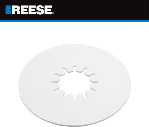 REESE Towpower 83002 Fifth Wheel Lube Plate, 10 Inch Round, 3/16 Inch Thick, Eliminates Need for Grease...