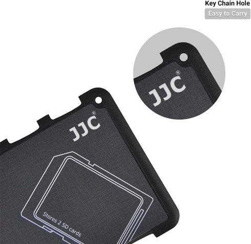 6 Slots SD Micro SD Card Case Storage Organizer, Lightweight Ultra-Thin Credit Card Size fit 2 SD SDHC SDXC Cards and 4 Micro SD TF MSD Cards...