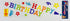 Happy Birthday Window Gel Cling Stickers Party Supplies Decorations Decals Mirrow Glass for The Home and Office Windows: Cake Hat Design...