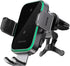 15W Fast Wireless Car Charger Mount Dual Coil - Auto Alignment Clamping Wireless Car Phone Charger, Dashboard Windshield Wireless Charging Car Hol...