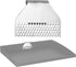 Food Fence by Griddle buddy, Flat Top Grill Blocks Food from Falling, Universal Fit for All Black Stone Flat Top Griddle & Other Grill (1 PCS)...