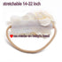Baby Girl Floral Headband Nylon Flower Crown Elastic Hairband 3pcs Hair Accessories Gift for Girls, 2#, stretchy size...