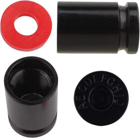 WINKA 5Pcs Car Tire Valve Stem Caps Bullet Aluminium Alloy Dustproof Tire Valve Stem Covers Universal for Cars with O Rubber Ring Wheel Valve Caps...