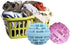 BERON Eco-Friendly Wash Ball Super Laundry Balls for 1500 Washings,Set of 2(Light Blue and Light Purple)...