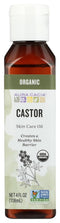 Aura Cacia Organic Skin Care Oil, Castor, 4 Fluid Ounce...
