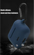 Silicone Case for TOZO NC2 in-Ear Detection Bluetooth Headphones,Premium Soft Skin Cover Shock-Absorbing,Anti-Scratch Protective Case with Keychai...