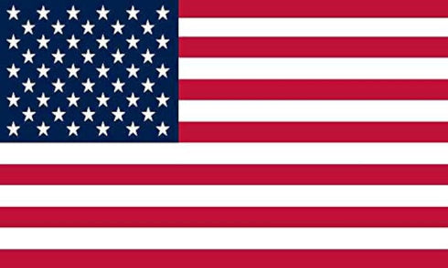 StickerTalk USA Flag Vinyl Sticker, 5 inches by 3 inches...