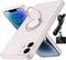 for iPhone 11 Case,with 360°Rotatable Ring Holder Kickstand & Strap Lanyard Premium Liquid Silicone Slim Anti-Scratch Shockproof Protective Case f...