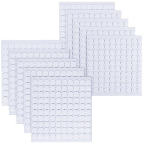 10 Sheet Foam Round Dots Double-Sided Adhesive 3D Craft Foam Tape for DIY Handmade Crafts,Card Making Or Office Supplies,1000 Pieces,2 Sizes (0.3 ...