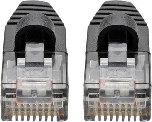 Tripp Lite Cat6a 10G Ethernet Cable, Snagless Molded Slim UTP Network Patch Cable (RJ45 M/M), Black, 6 ft. (N261-S06-BK)...