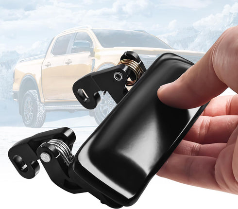 FAERSI Outside Exterior Door Handle Front Rear Driver Side & Passenger Side Replacement for 1998 1999 2000 2001 2002 2003 Explorer 98-01 Mercury M...