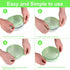 Silicone Stretch Lids, 12 Pcs Silicone Lids, 6 Sizes BPA-free Silicone Bowl Covers Reusable for Cups, Bowls and Dish, Flexible, Round and Rectangl...