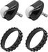 Replacement Front Wheel and Tires Compatible with IROBOT ROOMBA 500 600 700 800 900 Series 860 870 675 880 960 980 Anti-Slip iRobot Roomba Accesso...