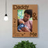 KATE POSH - Daddy & Me - I May Outgrow Your Lap, but I Will Never Outgrow Your Heart - Picture Frame (5x7 - Vertical)...