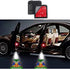 Haiti Flag Car Door Projector Logo Light, Universal Courtesy LED Ghost Shadow Lights Welcome Lamp Suitable Haiti Car Accessories fit All Models (H...