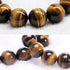 8mm Tiger Eye Stone Stretch Bracelet Round Beads Semi Gemstone for Elastic Bracelet 7.5"...