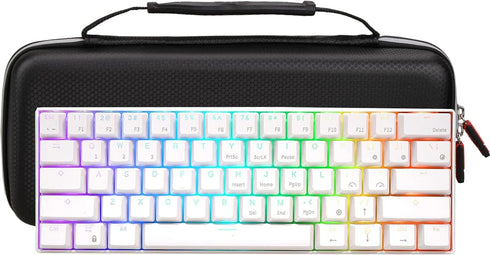 Mchoi Mechanical Keyboard Case Compatible with RK Royal KLUDGE RK61 / Razer Huntsman Mini/Keychron K7 Ultra-Slim Wired 60% Mechanical Gaming Keybo...