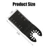 10 pcs Wood Universal Quick Release Saw Blades 1-3/8" Oscillating Multitool Blade Compatible with Fein Multimaster, Dremel Multi-Max, Dewalt, Craf...