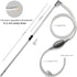 10 Gallon Fish Tank cleaner and Aquarium Water Changer Siphon with a Thinner Tubing. Perfect for Cleaning Small Tanks, Gravel Vacuum for Aquarium ...