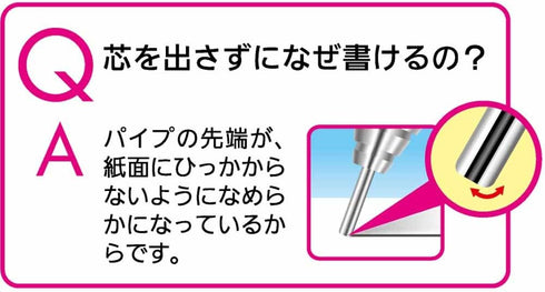 Pentel Mechanical Pencil Orenz 0.2mm, Pink Body (XPP502-P)...