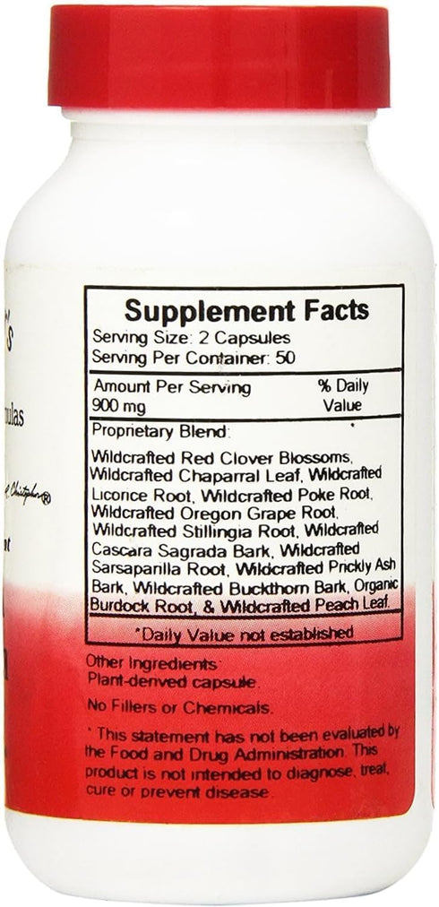 Dr. Christopher's Blood Stream Formula - Supplement for Blood Circulation and Vein Elasticity...